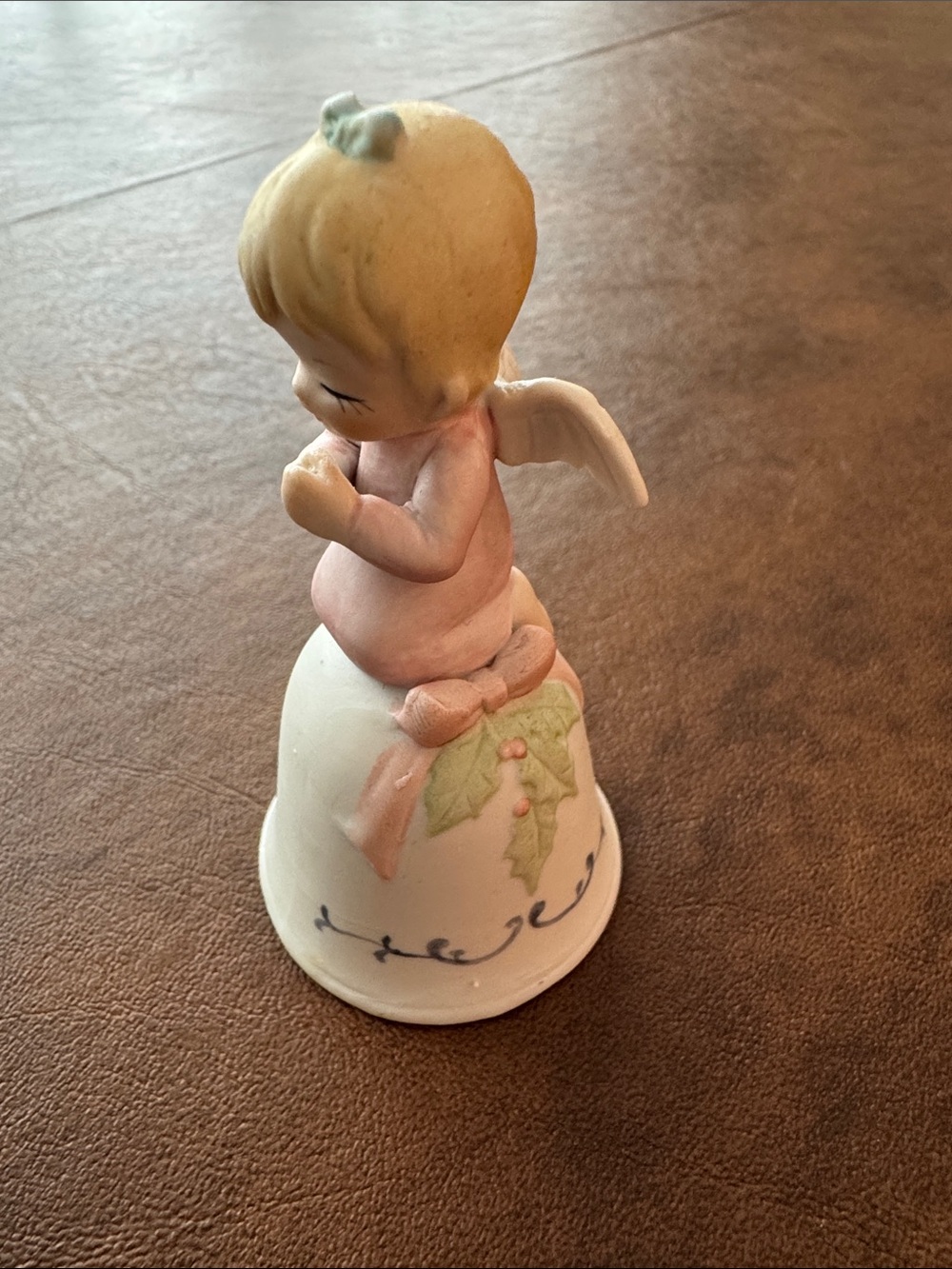 Vintage 1983 Lefton China The Christopher Collection Christmas Baby Angel